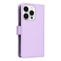 For iPhone 14 Pro BETOPNICE BN-005 2 in 1 Detachable Imitate Genuine Leather Phone Case(Light Purple