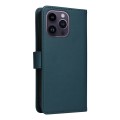 For iPhone 14 Pro Max BETOPNICE BN-005 2 in 1 Detachable Imitate Genuine Leather Phone Case(Blue)