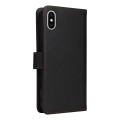 For iPhone X / XS BETOPNICE BN-005 2 in 1 Detachable Imitate Genuine Leather Phone Case(Black)