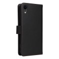 For iPhone XR BETOPNICE BN-005 2 in 1 Detachable Imitate Genuine Leather Phone Case(Black)