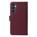 For Samsung Galaxy A05s BETOPNICE BN-005 2 in 1 Detachable Imitate Genuine Leather Phone Case(Wine R