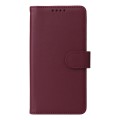 For Samsung Galaxy A15 BETOPNICE BN-005 2 in 1 Detachable Imitate Genuine Leather Phone Case(Wine Re