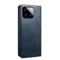 For Xiaomi Redmi K70/K70 Pro Oil Wax Crazy Horse Texture Leather Phone Case(Blue)