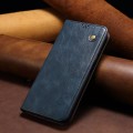 For Xiaomi Redmi 13C 5G Global Oil Wax Crazy Horse Texture Leather Phone Case(Blue)
