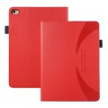 For iPad mini 5 / 4 / 3 / 2 Litchi Texture Leather Sucker Tablet Case(Red)