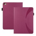 For iPad mini 5 / 4 / 3 / 2 Litchi Texture Leather Sucker Tablet Case(Purple)