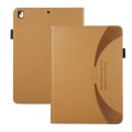 For iPad Air / Air 2 / 9.7 2017 / 2018 Litchi Texture Leather Sucker Tablet Case(Brown)