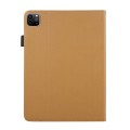 For iPad Pro 11 2024 Litchi Texture Leather Sucker Tablet Case(Brown)