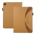 For Samsung Galaxy Tab A7 Lite Litchi Texture Leather Sucker Tablet Case(Brown)