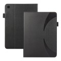 For Samsung Galaxy Tab A7 2020 Litchi Texture Leather Sucker Tablet Case(Black)