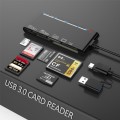 CR7 USB3.0 + Type-C Multi-function Card Reader CF / XD / MS / SD / TF Card 7 in 1