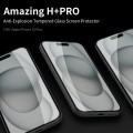 For iPhone 15 Plus NILLKIN H+Pro 0.2mm 9H Explosion-proof Tempered Glass Film