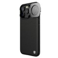 For iPhone 15 Pro Max NILLKIN CamShield Prop Series PC + TPU Phone Case(Black)