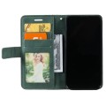 For iPhone 15 Pro Max Skin Feel Splicing Leather Phone Case(Green)