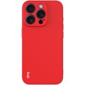 For iPhone 15 Pro imak UC-4 Series Straight Edge TPU Phone Case(Red)