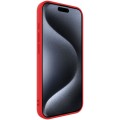 For iPhone 15 Pro imak UC-4 Series Straight Edge TPU Phone Case(Red)