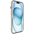For iPhone 15 Plus imak UC-4 Series Straight Edge TPU Phone Case(White)