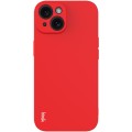 For iPhone 15 Plus imak UC-4 Series Straight Edge TPU Phone Case(Red)