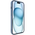 For iPhone 15 imak UC-4 Series Straight Edge TPU Phone Case(Grey)