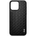 For iPhone 15 Pro Max IMAK LX-5 Series Shockproof PC + PU + TPU Protective Phone Case(Weaving Textur
