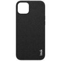 For iPhone 15 Plus IMAK LX-5 Series Shockproof PC + PU + TPU Protective Phone Case(Cross Texture)