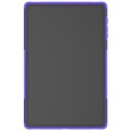 For Samsung Galaxy Tab S9+ Tire Texture TPU + PC Tablet Case(Purple)