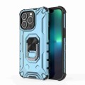 For iPhone 13 Pro Max Ice Armor Series Ring Holder Phone Case(Blue)