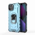 For iPhone 13 Ice Armor Series Ring Holder Phone Case(Blue)