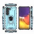 For Samsung Galaxy S23 5G Ice Armor Series Ring Holder Phone Case(Blue)