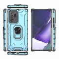 For Samsung Galaxy Note20 Ultra Ice Armor Series Ring Holder Phone Case(Blue)