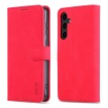 For Samsung Galaxy S24 5G AZNS Skin Feel Calf Texture Flip Leather Phone Case(Red)