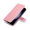 For Samsung Galaxy S24 5G AZNS Skin Feel Calf Texture Flip Leather Phone Case(Rose Gold)