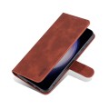For Samsung Galaxy S24 5G AZNS Skin Feel Calf Texture Flip Leather Phone Case(Brown)