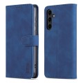 For Samsung Galaxy S24+ 5G AZNS Skin Feel Calf Texture Flip Leather Phone Case(Blue)