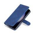 For Samsung Galaxy S24+ 5G AZNS Skin Feel Calf Texture Flip Leather Phone Case(Blue)