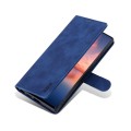 For Samsung Galaxy S24 Ultra 5G AZNS Skin Feel Calf Texture Flip Leather Phone Case(Blue)