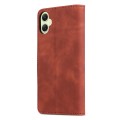 For Samsung Galaxy A05 AZNS Skin Feel Calf Texture Flip Leather Phone Case(Brown)