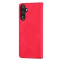 For Samsung Galaxy A05s AZNS Skin Feel Calf Texture Flip Leather Phone Case(Red)