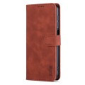 For Samsung Galaxy A05s AZNS Skin Feel Calf Texture Flip Leather Phone Case(Brown)