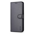 For Samsung Galaxy A35 5G AZNS Skin Feel Calf Texture Flip Leather Phone Case(Black)
