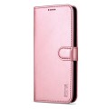 For Samsung Galaxy A35 5G AZNS Skin Feel Calf Texture Flip Leather Phone Case(Rose Gold)