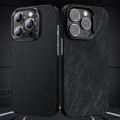 For iPhone 15 Pro Benks 600D Kevlar Carbon Fiber Phone Case(Black)