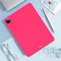 For iPad Pro 11 2022 / 2021 / 2020 Oil Spray Skin-friendly TPU Tablet Case(Rose Red)