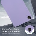 For iPad 10th Gen 10.9 2022 Oil Spray Skin-friendly TPU Tablet Case(Purple)