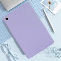 For Samsung Galaxy Tab S7 / S8 Oil Spray Skin-friendly TPU Tablet Case(Purple)
