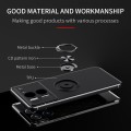 For Xiaomi Redmi K70E Metal Ring Holder TPU Phone Case(Black+Gold)