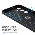 For Samsung Galaxy S24 5G Metal Ring Holder TPU Phone Case(Black+Red)