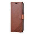 For Xiaomi 14 AZNS Sheepskin Texture Flip Leather Phone Case(Brown)