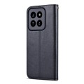 For Xiaomi 14 Pro AZNS Sheepskin Texture Flip Leather Phone Case(Black)