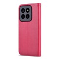 For Xiaomi 14 Pro AZNS Sheepskin Texture Flip Leather Phone Case(Red)